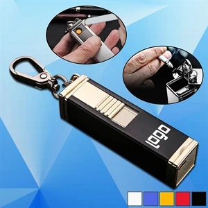 Electronic Lighter w/ Carabiner