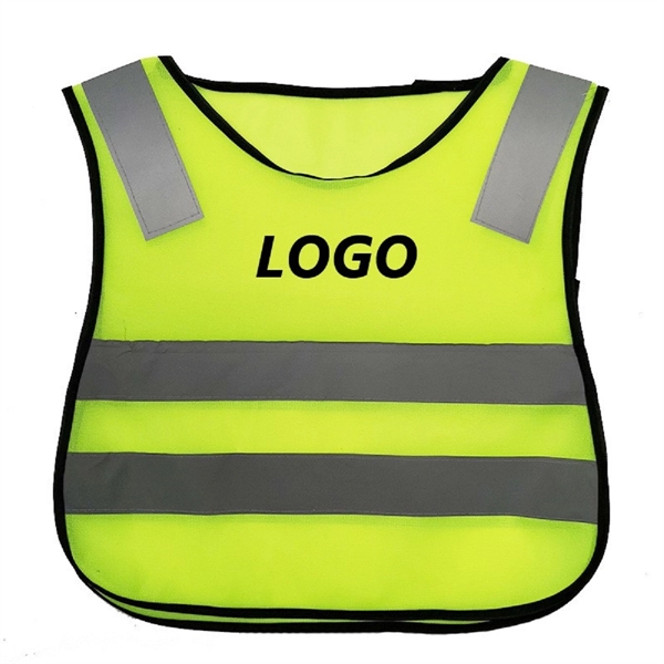 Personalised Kids Safety Reflective Vest - Image 1