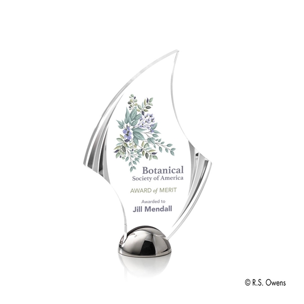 Flourish Hemisphere Award - VividPrint™ - Image 2
