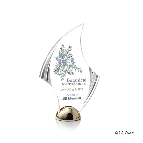 Flourish Hemisphere Award - VividPrint™ - Image 3