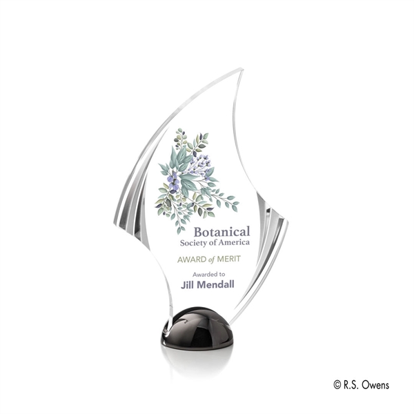 Flourish Hemisphere Award - VividPrint™ - Image 4