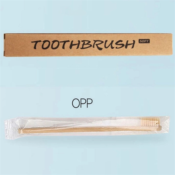 Biodegradable bamboo toothbrush     - Image 3