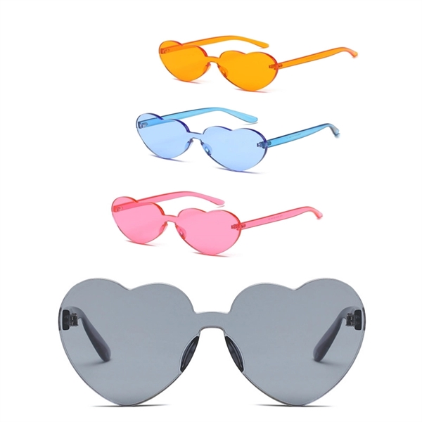 Heart Shape Sunglasses For Women - Image 1