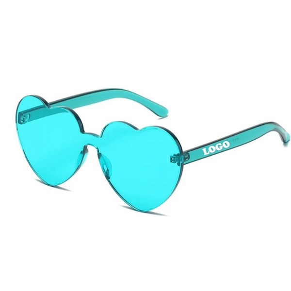 Heart Shape Sunglasses For Women - Image 3