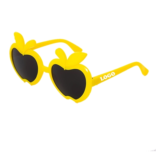 Kids Apple Shaped Sunglasses - Image 1
