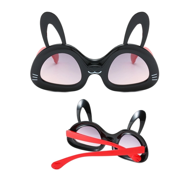 Kids Rabbit Cute Sunglasses with UV400 Lenses - Image 4