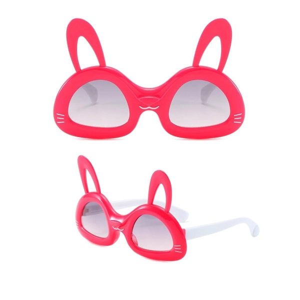 Kids Rabbit Cute Sunglasses with UV400 Lenses - Image 5