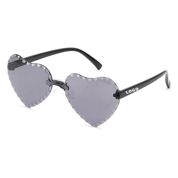 Heart Shape Sunglasses For Kids - Image 3