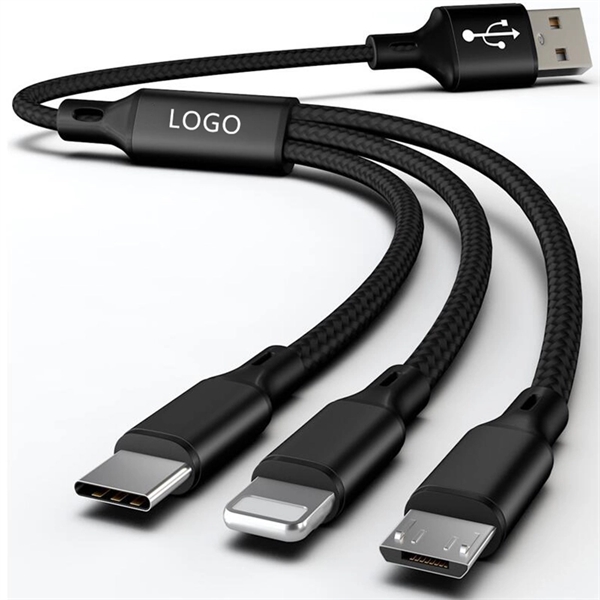 0.3 Meter 3-in-One Charging Cable - Image 1