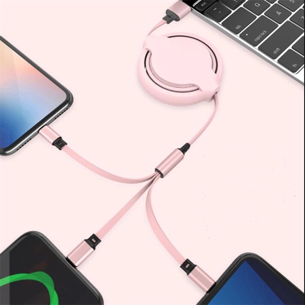 3-In-One Retractable Charging Cable - Image 6