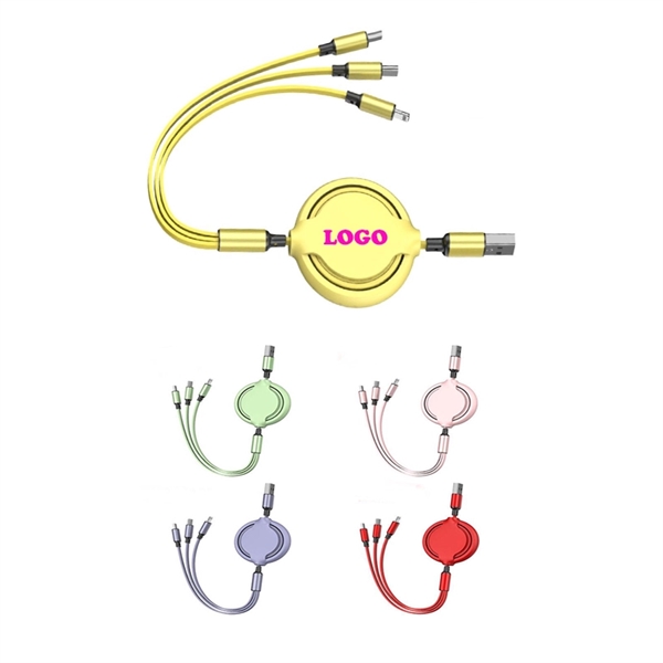 3-In-One Retractable Charging Cable - Image 7