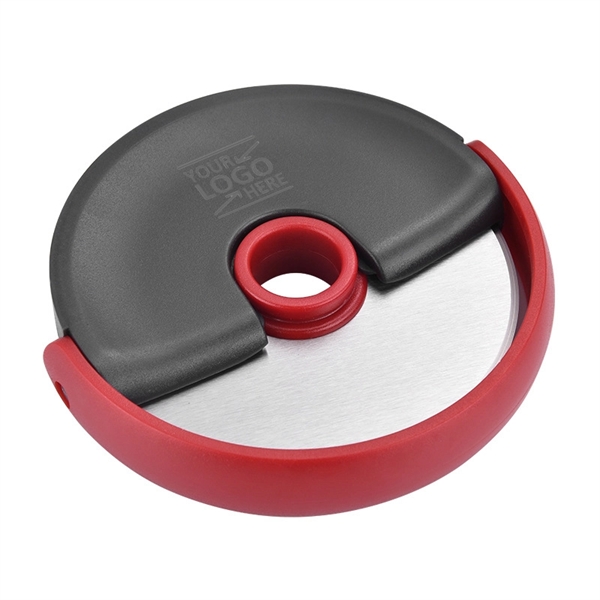 Pizza Cutter Wheel With Protective Blade Cover - Image 2
