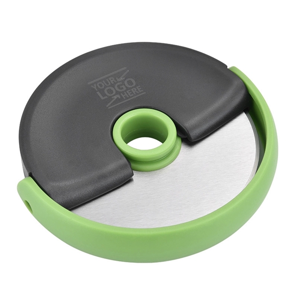 Pizza Cutter Wheel With Protective Blade Cover - Image 3
