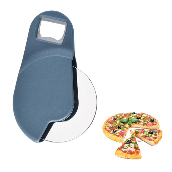 2in1 Pizza Cutter Wheel Bottle Opener - Image 1