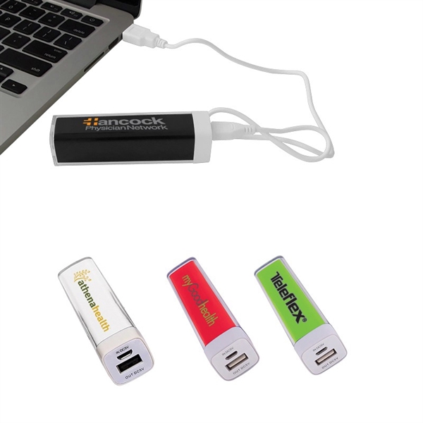 Plastic Mobile Power Bank Charger - UL Certified - Image 1