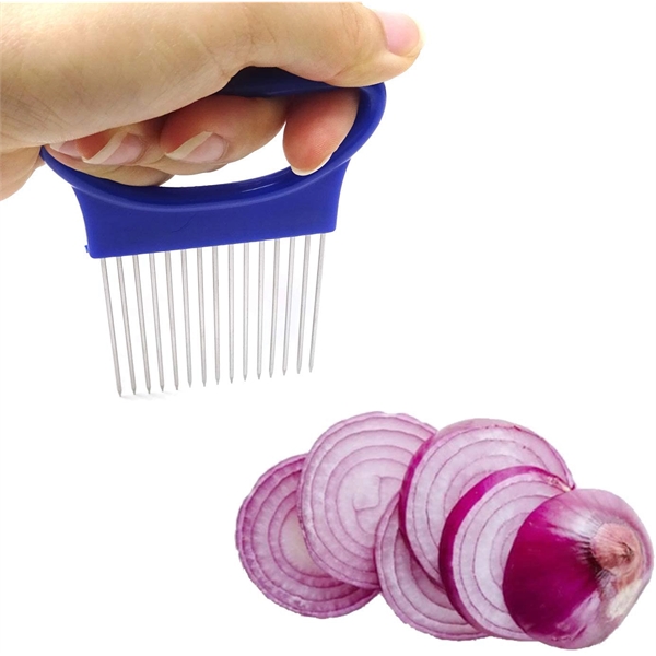 Onion Holder Slicer Vegetable Tools Tomato Cutter     - Image 2