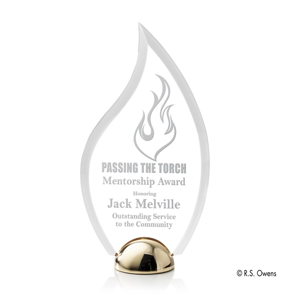 Vulcan Hemisphere Award - Laser Engraved - Image 3