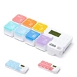 7 Day Pill Organizer with Reminder Alarm and 7 Compartments