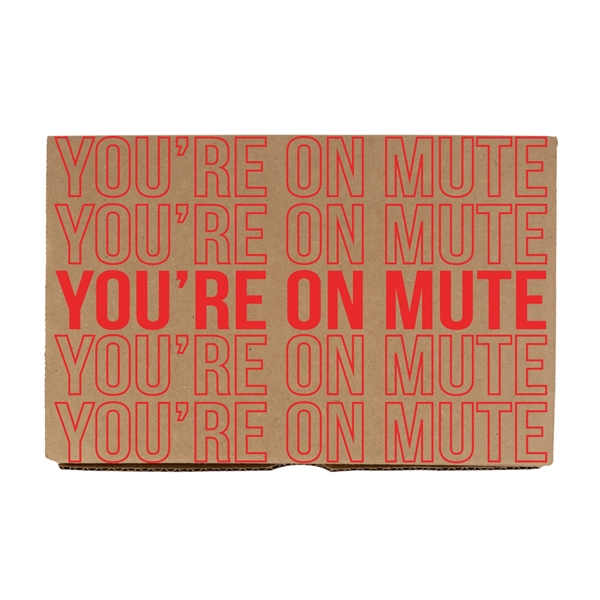 I Think You're On Mute Tumbler With Snacks Mailer Kit - Image 5