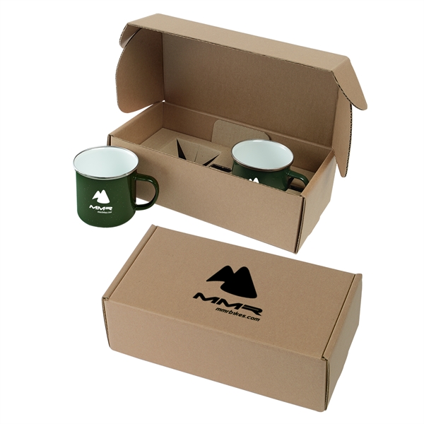 16 oz. Speckle-IT™ Camping Mug Gift Box Set - Image 1