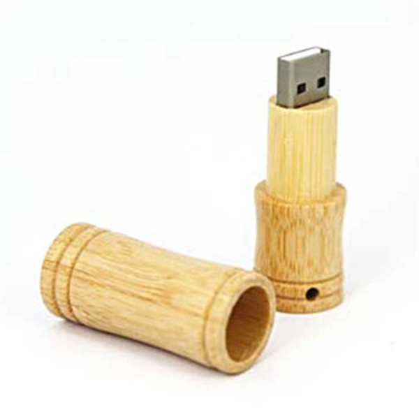 Eco friendly Bamboo or Wooden USB Drive in Various Shapes - Image 2