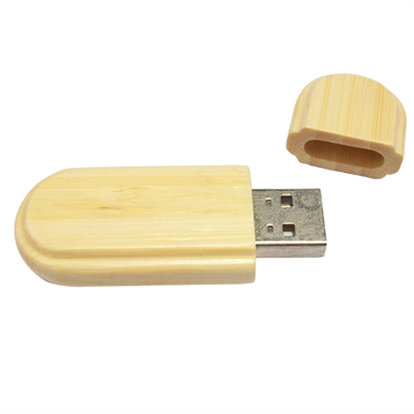 Eco friendly Bamboo or Wooden USB Drive in Various Shapes - Image 4