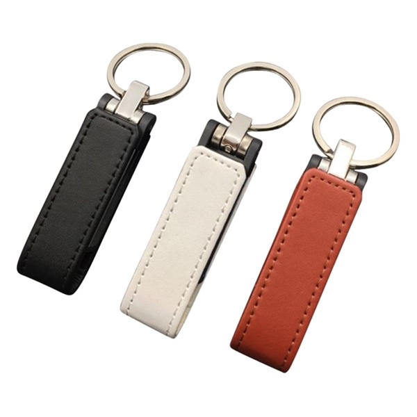 Executive Faux Leather Cased USB Drive - Image 2