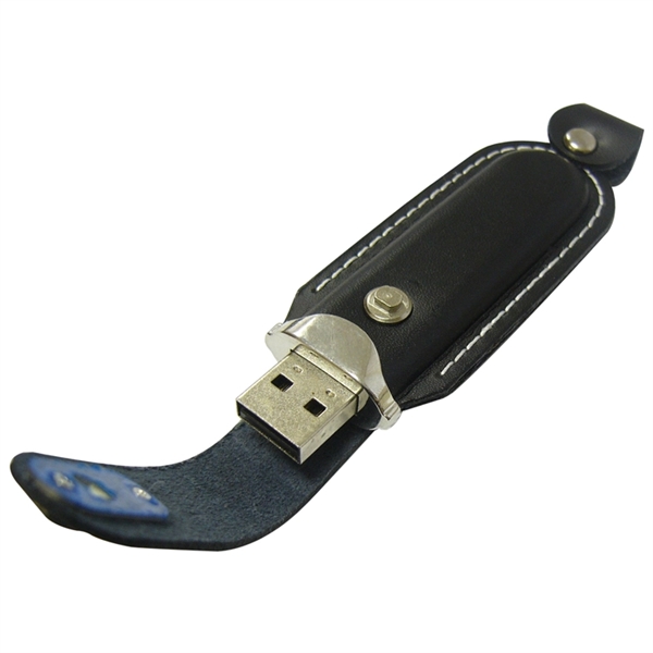 Executive Faux Leather Cased USB Drive - Image 3