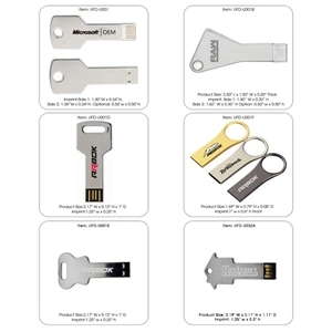Metal Key Shaped USB Drive