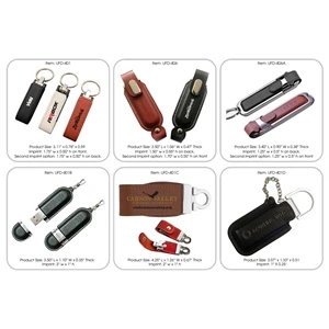 Executive Faux Leather Cased USB Drive
