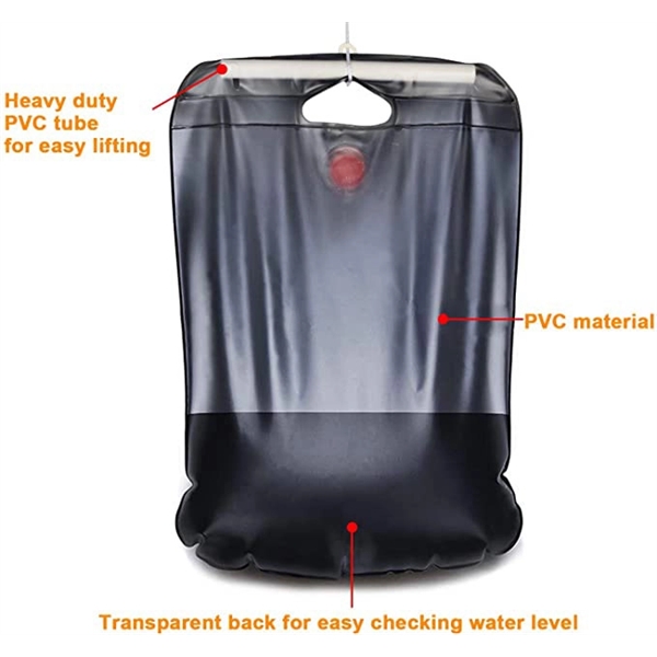 20L Solar Heating Shower Bag - Image 3