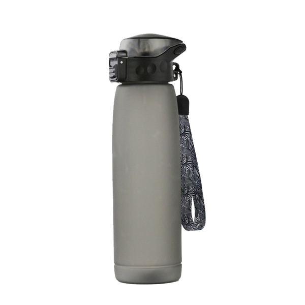 660ML Outdoor Sports Plastic Water Bottle - Image 2