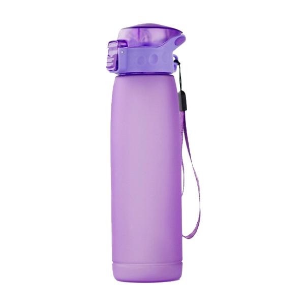 660ML Outdoor Sports Plastic Water Bottle - Image 3