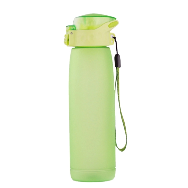 660ML Outdoor Sports Plastic Water Bottle - Image 4