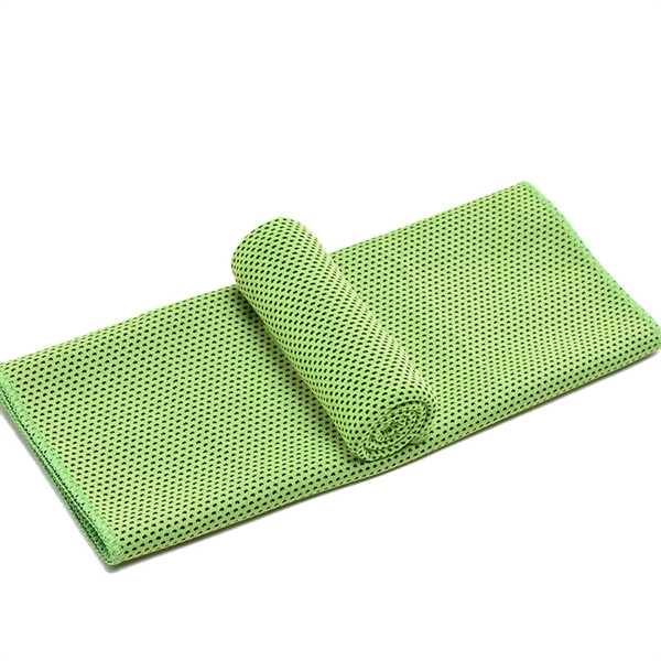 Two-color Sports Outdoor Cooling Towel - Image 2