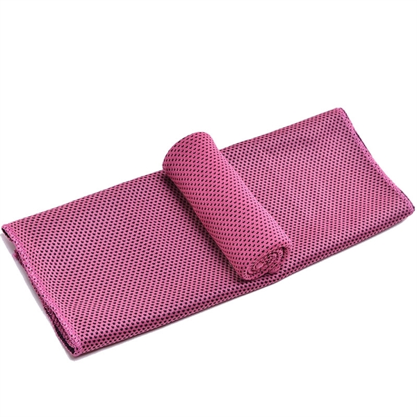 Two-color Sports Outdoor Cooling Towel - Image 4