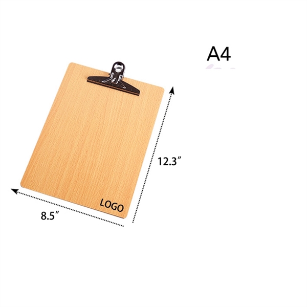 ECO Friendly Wood Clipboard Folder     - Image 1