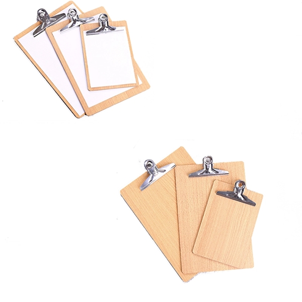 ECO Friendly Wood Clipboard Folder     - Image 2