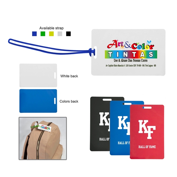 PVC Plastic ID Card Tag - Image 1