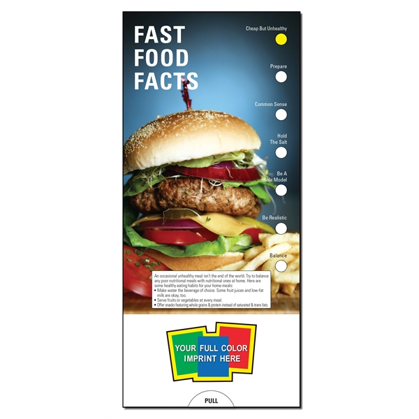 Fast Food Facts Slide Chart - Image 1