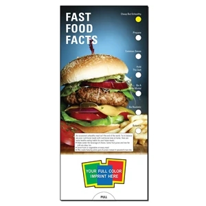 Fast Food Facts Slide Chart