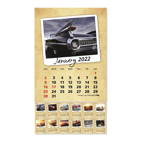 Barber Peel-N-Stick® Calendar - Image 38