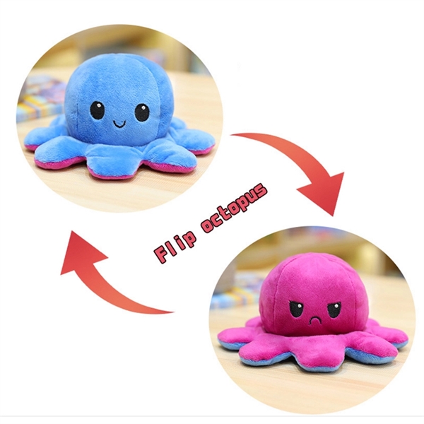 Flip Reversible octopus plush doll      - Image 1