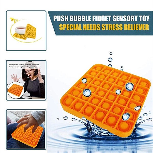 Rectangle Autism Special Needs Stress Reliever - Image 3