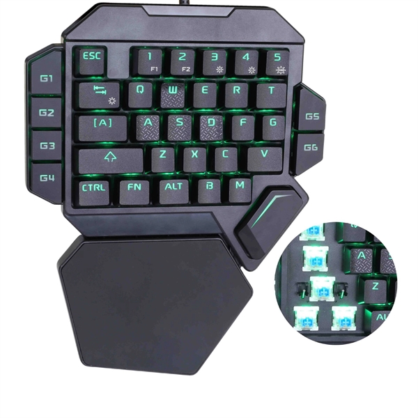 One-Handed Mechanical Gaming Keyboard - Image 4