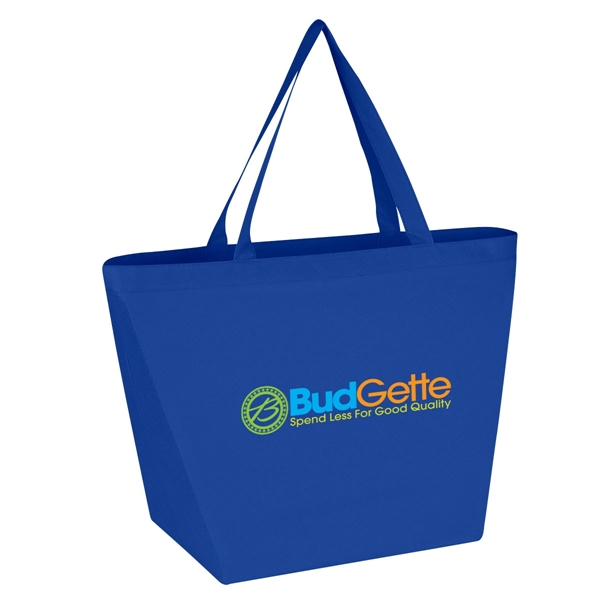 Non-Woven Shopper Tote Bag With Antimicrobial Additive - Image 13