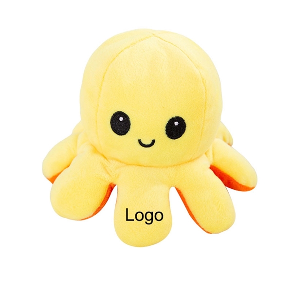 Octopus cotton doll reversible plush toys      - Image 3