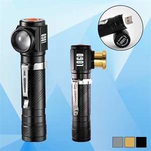 Rechargeable Flashlight w/ Clip