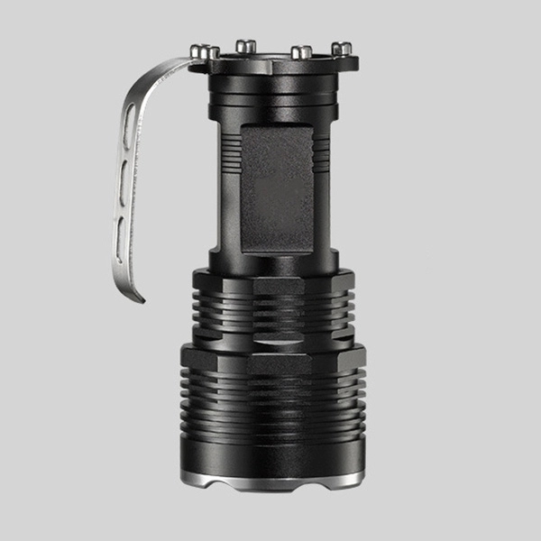 Rechargeable Flashlight w/ Metal Handle - Image 3
