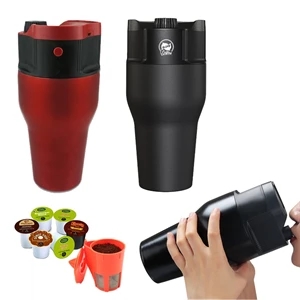 USB-Powered Insulated Portable Coffee Maker For K-Cups And G